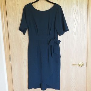 Navy cocktail dress from Asos
